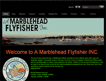 Tablet Screenshot of amarbleheadflyfisher.com